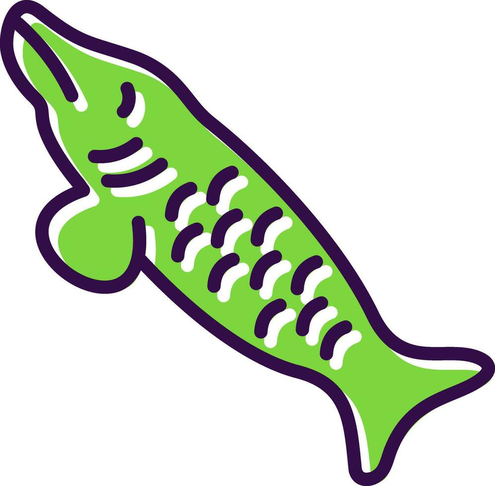 diseño de icono de vector de pescado