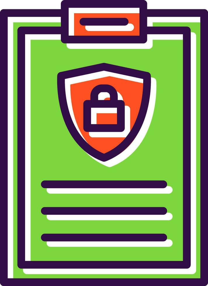 Privacy policy Vector Icon Design