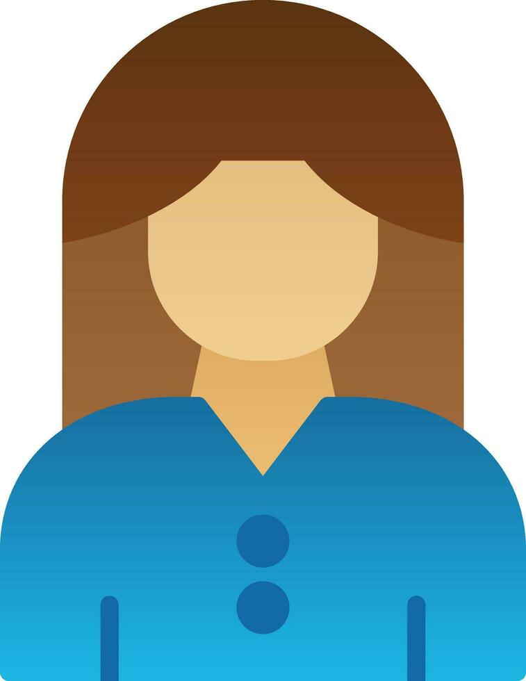 diseño de icono de vector de mujer