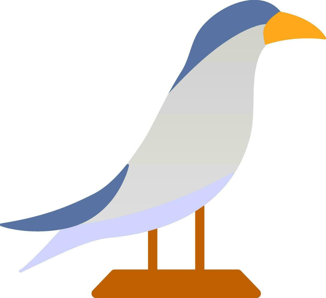 Arctic tern in flight Vector Icon Design