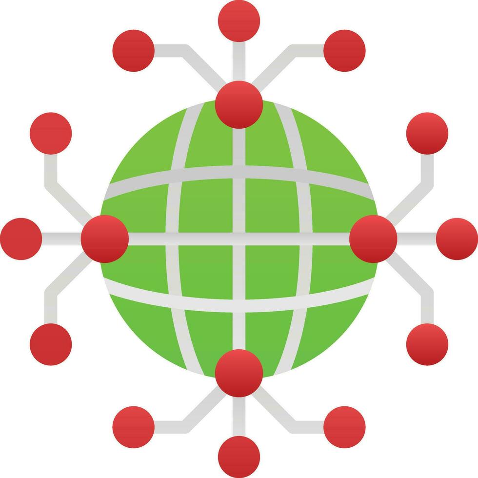 Global connection Vector Icon Design