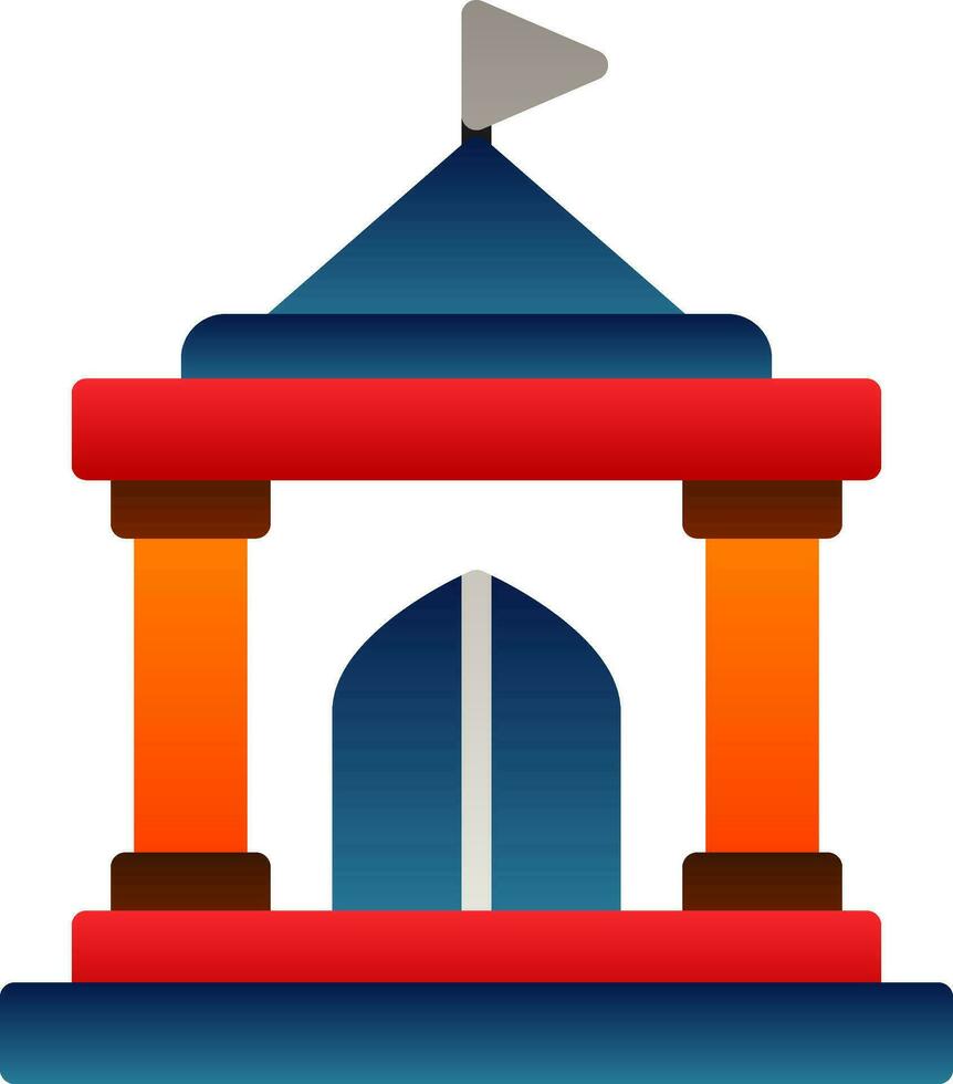 Temple Vector Icon Design