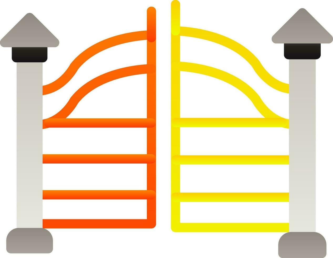 Gate Vector Icon Design