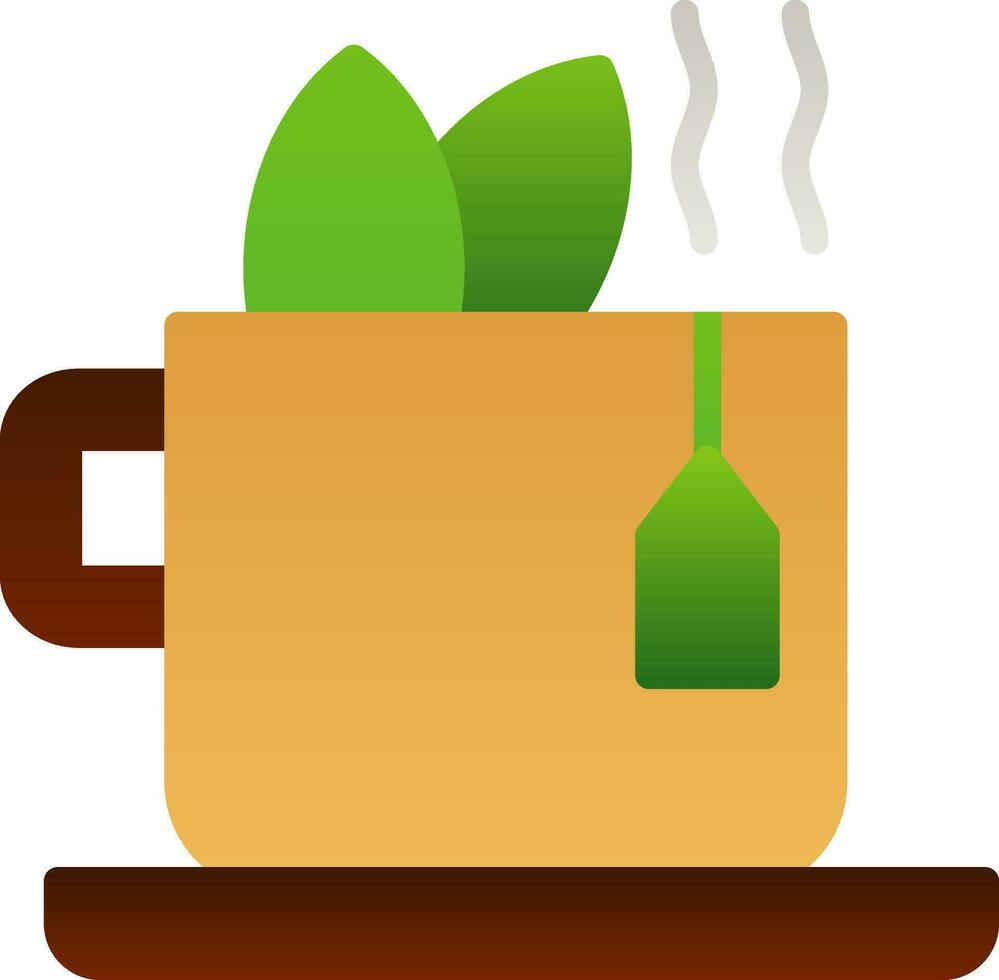 Matcha tea Vector Icon Design