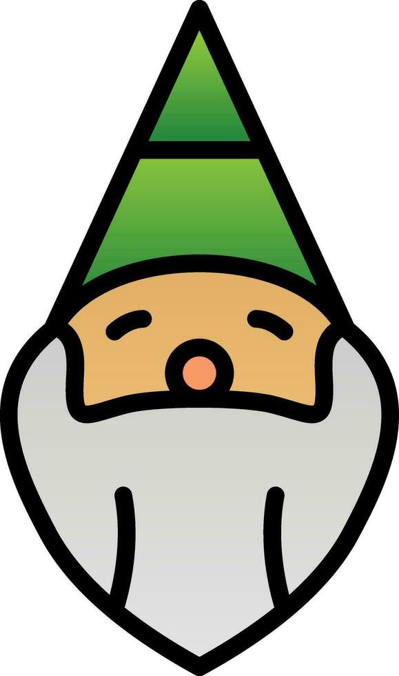 Gnome Vector Icon Design