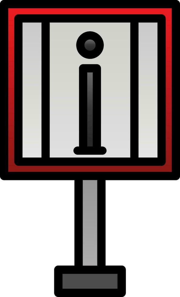 Information Point Vector Icon Design