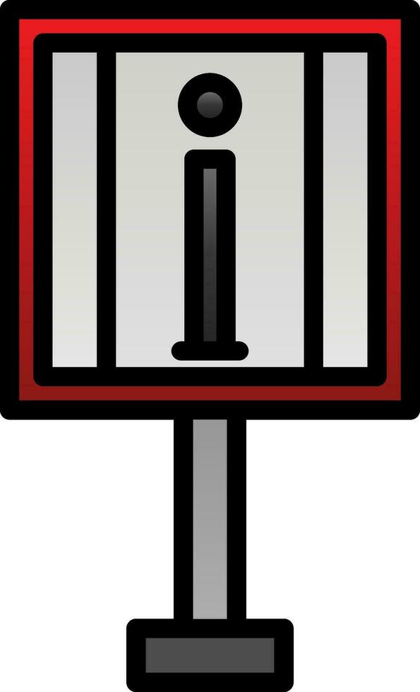 Information Point Vector Icon Design