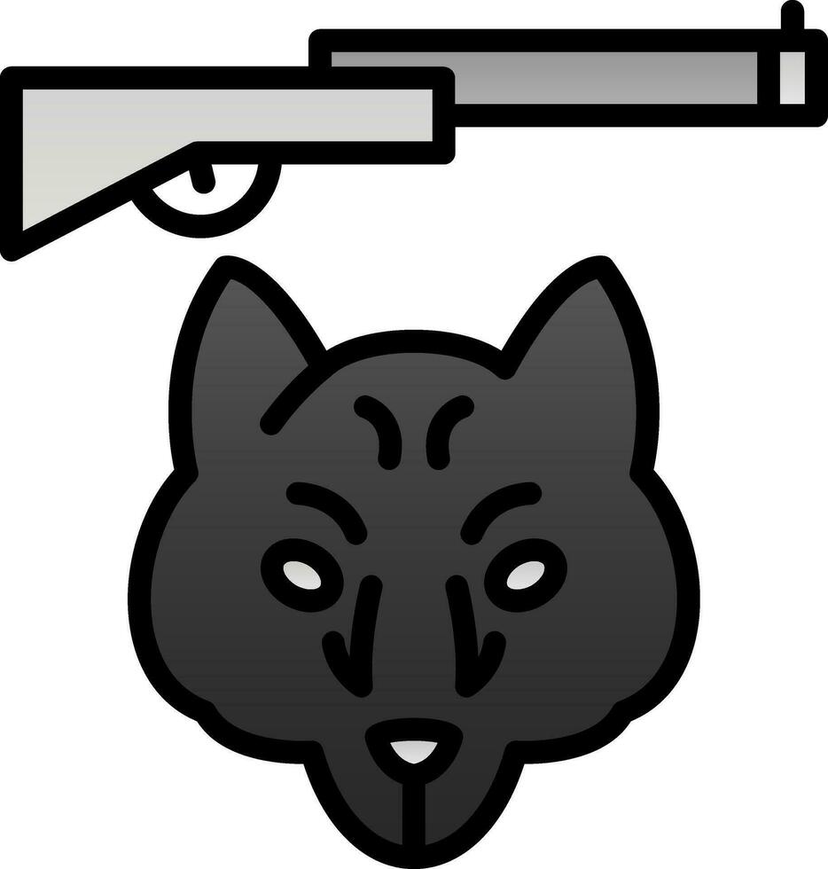 Hunt Vector Icon Design