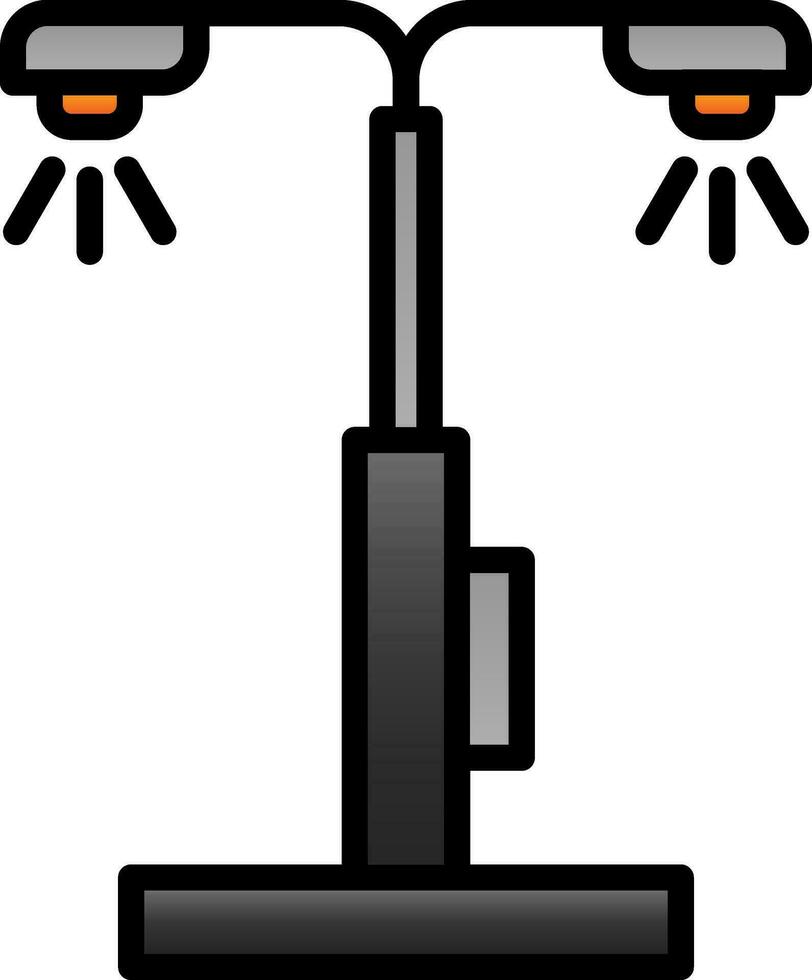 Street light Vector Icon Design