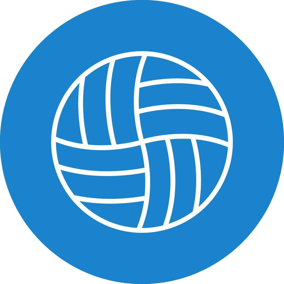 Volleyball Vector Icon Design