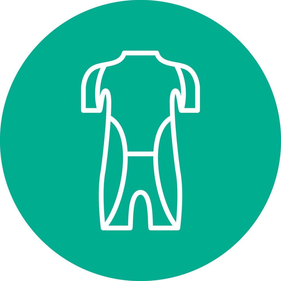 Wet Suit Vector Icon Design