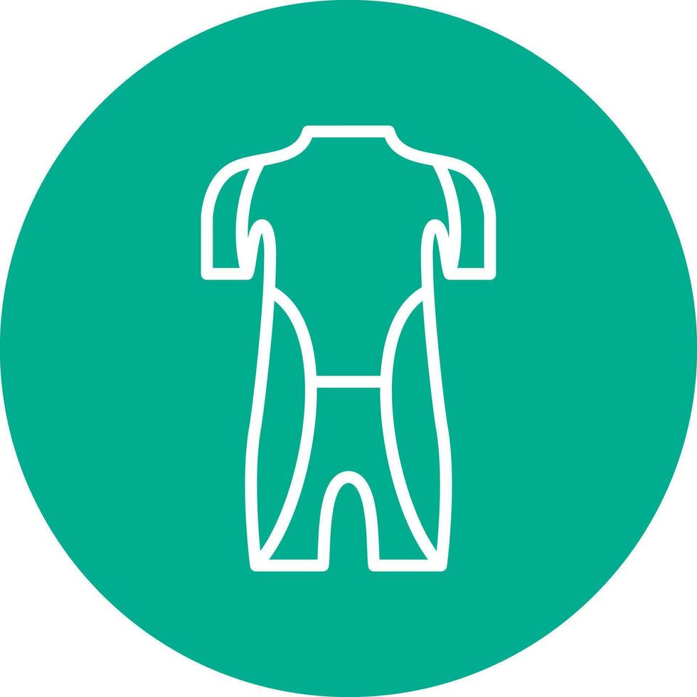 Wet Suit Vector Icon Design