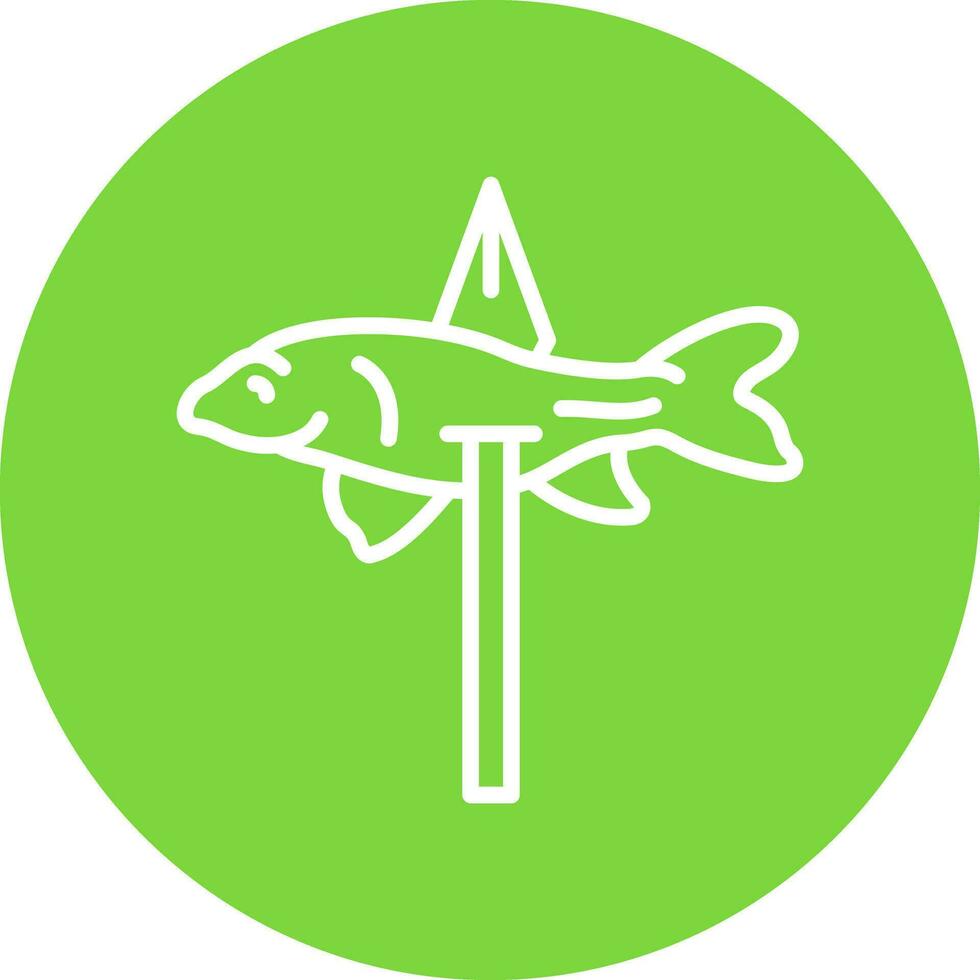 diseño de icono de vector de pesca