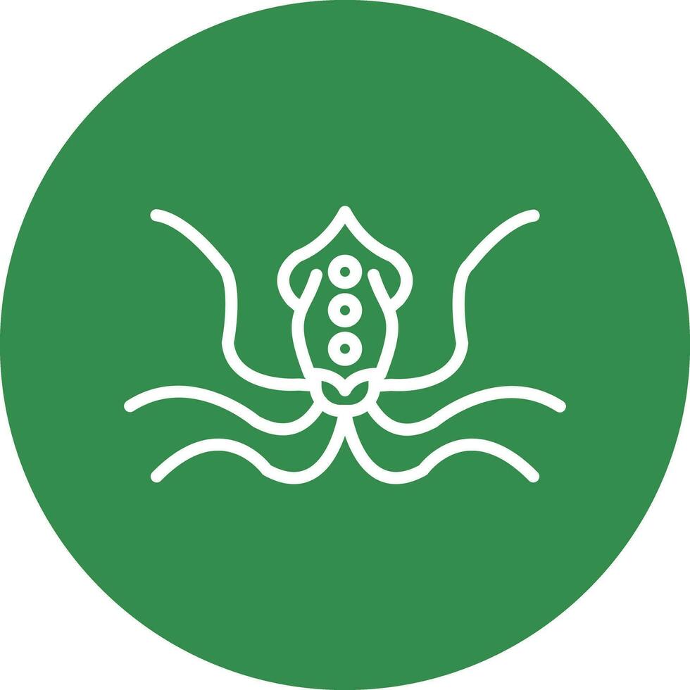 Squid Vector Icon Design