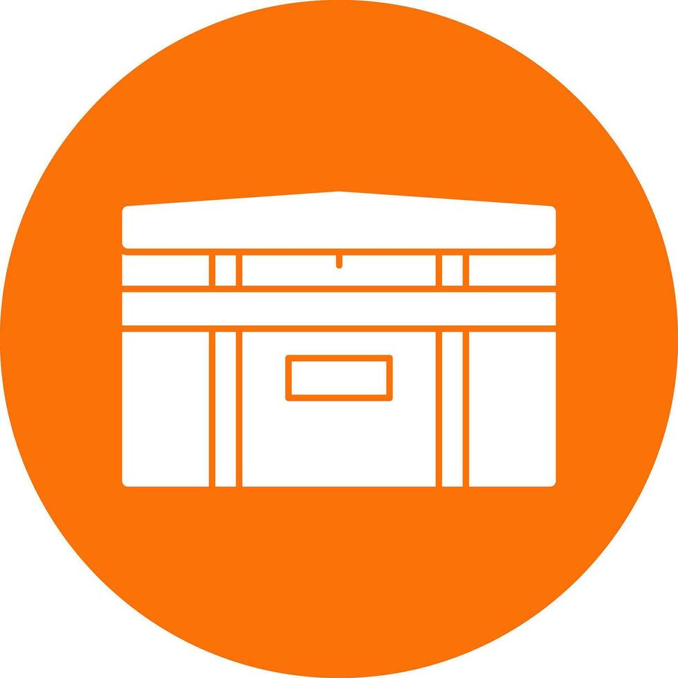 Trunk Vector Icon Design