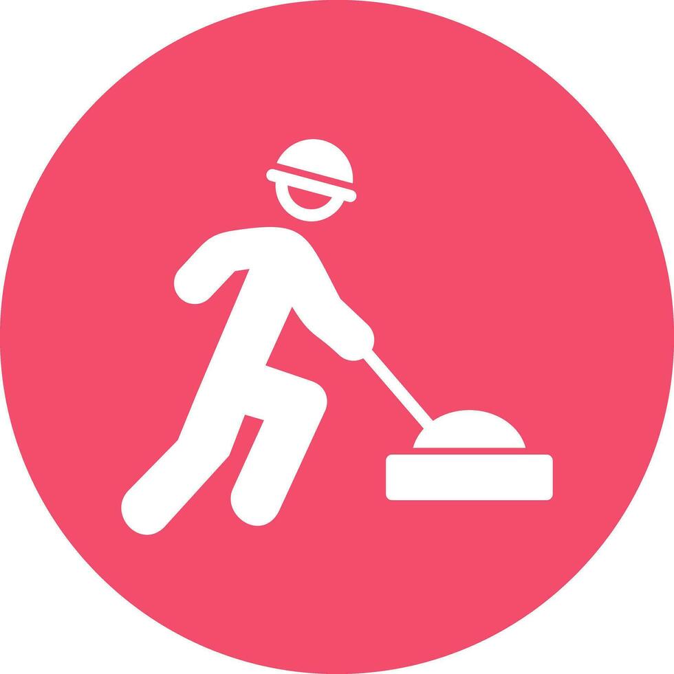 Road Work Vector Icon Design