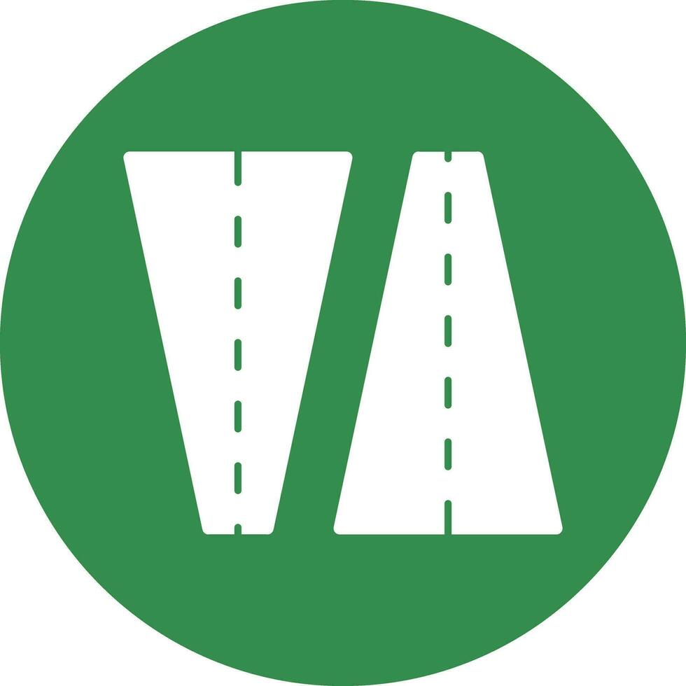 Road Vector Icon Design