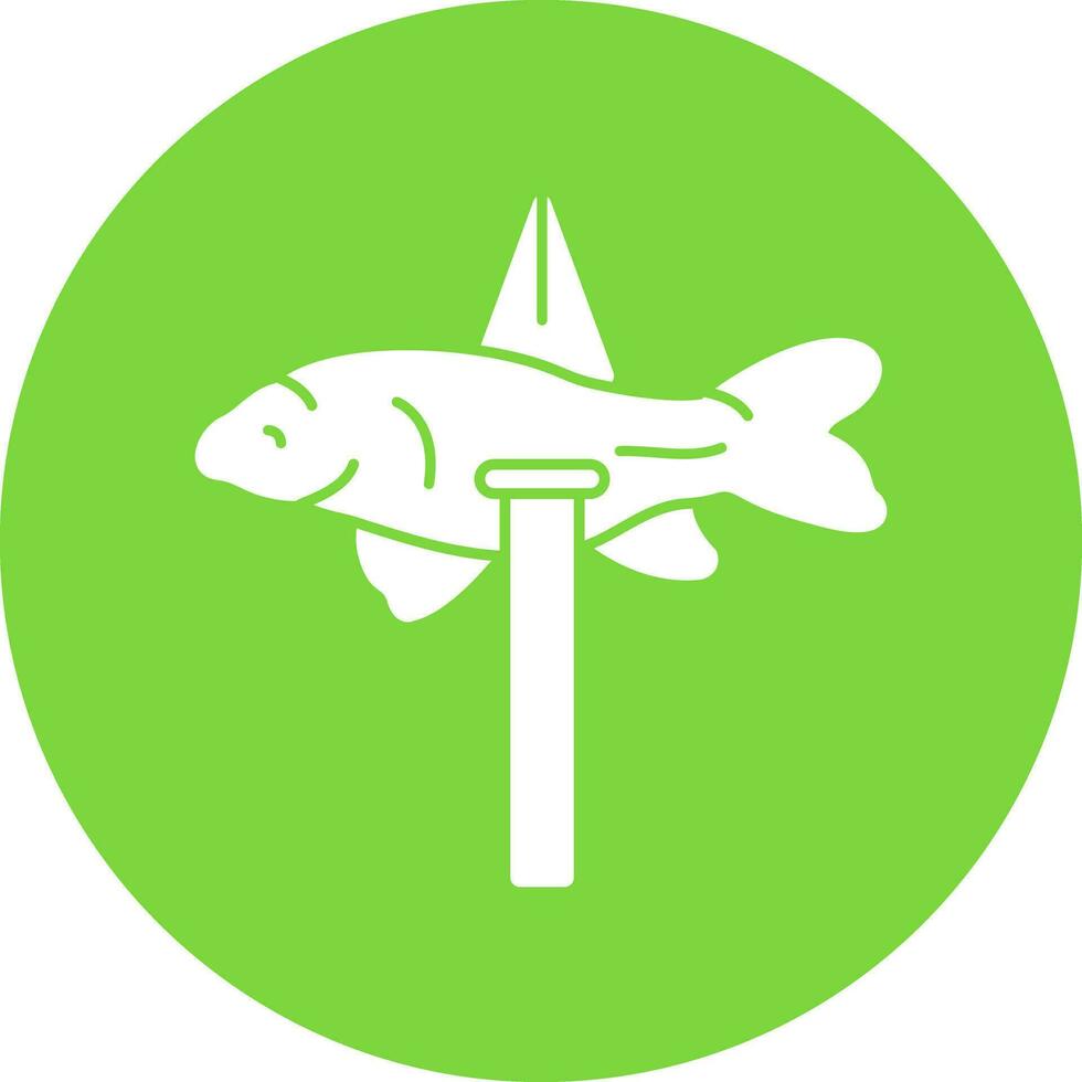 diseño de icono de vector de pesca