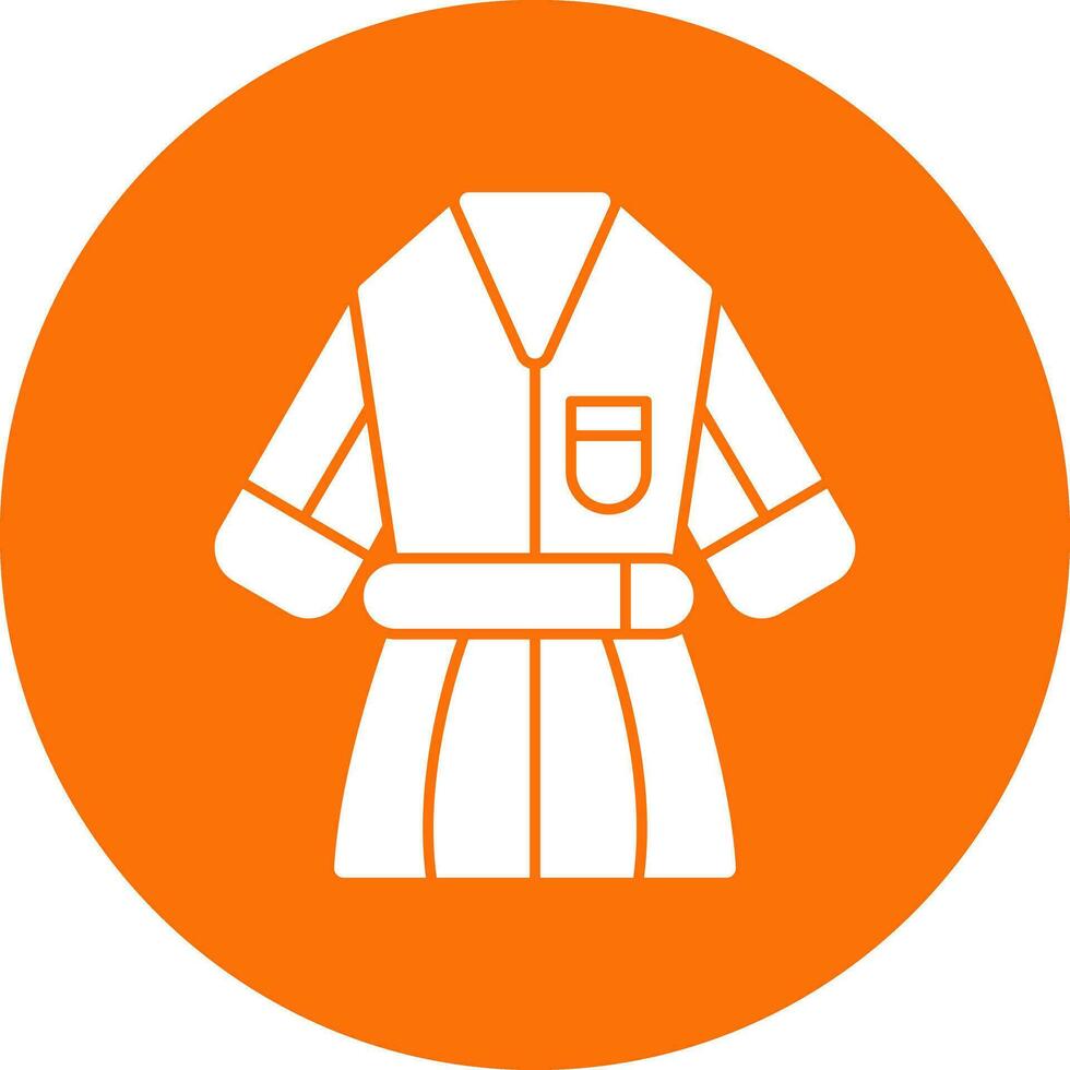 diseño de icono de vector de kimono