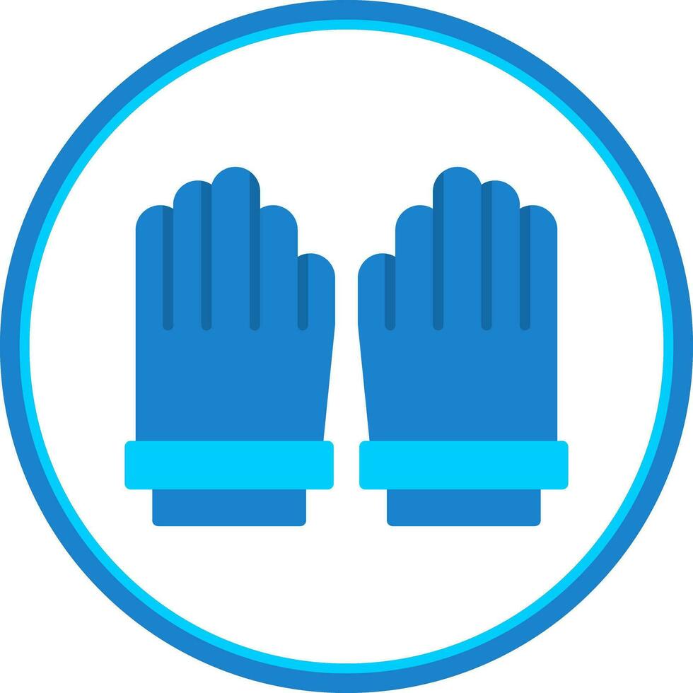 Gloves Vector Icon Design