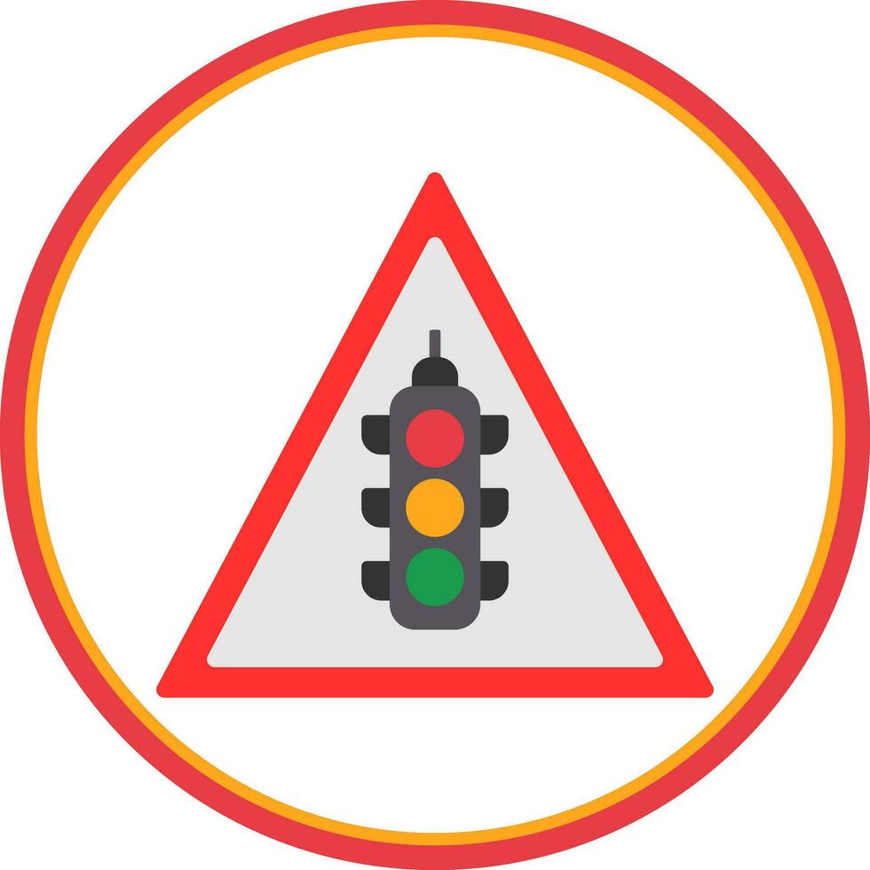 Traffic Sign Vector Icon Design