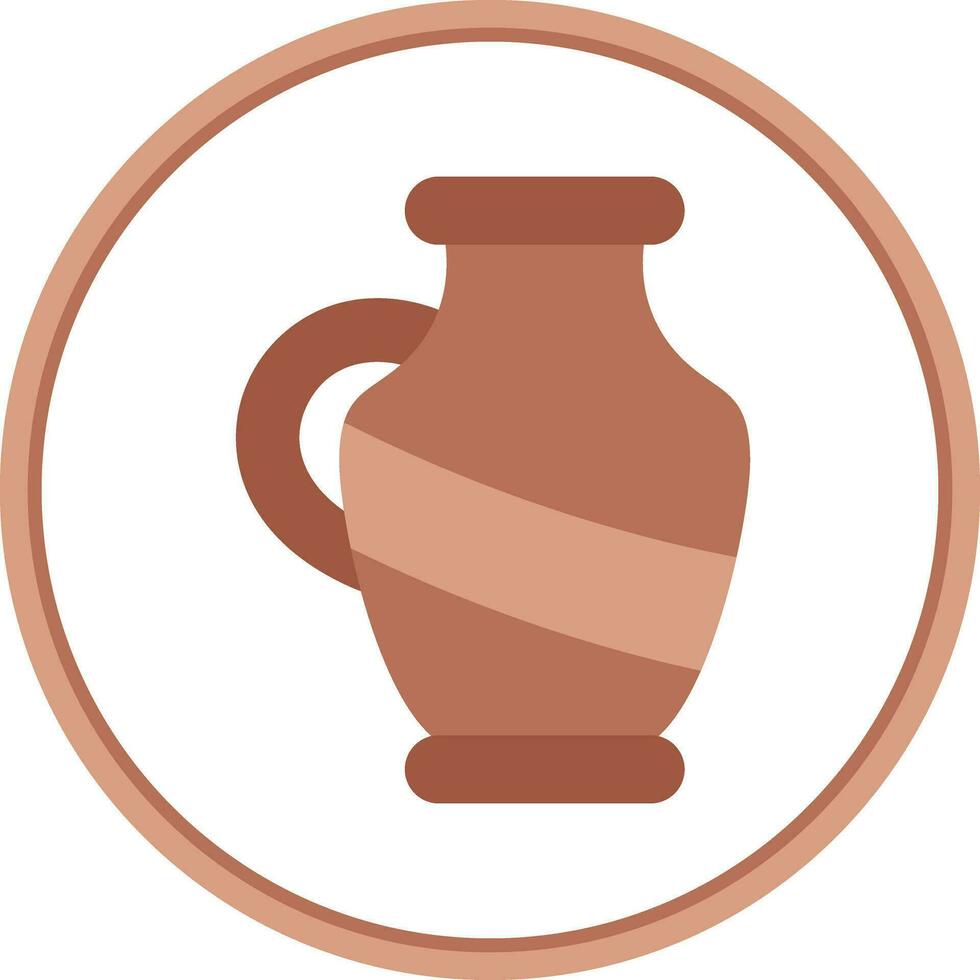 Vase Vector Icon Design