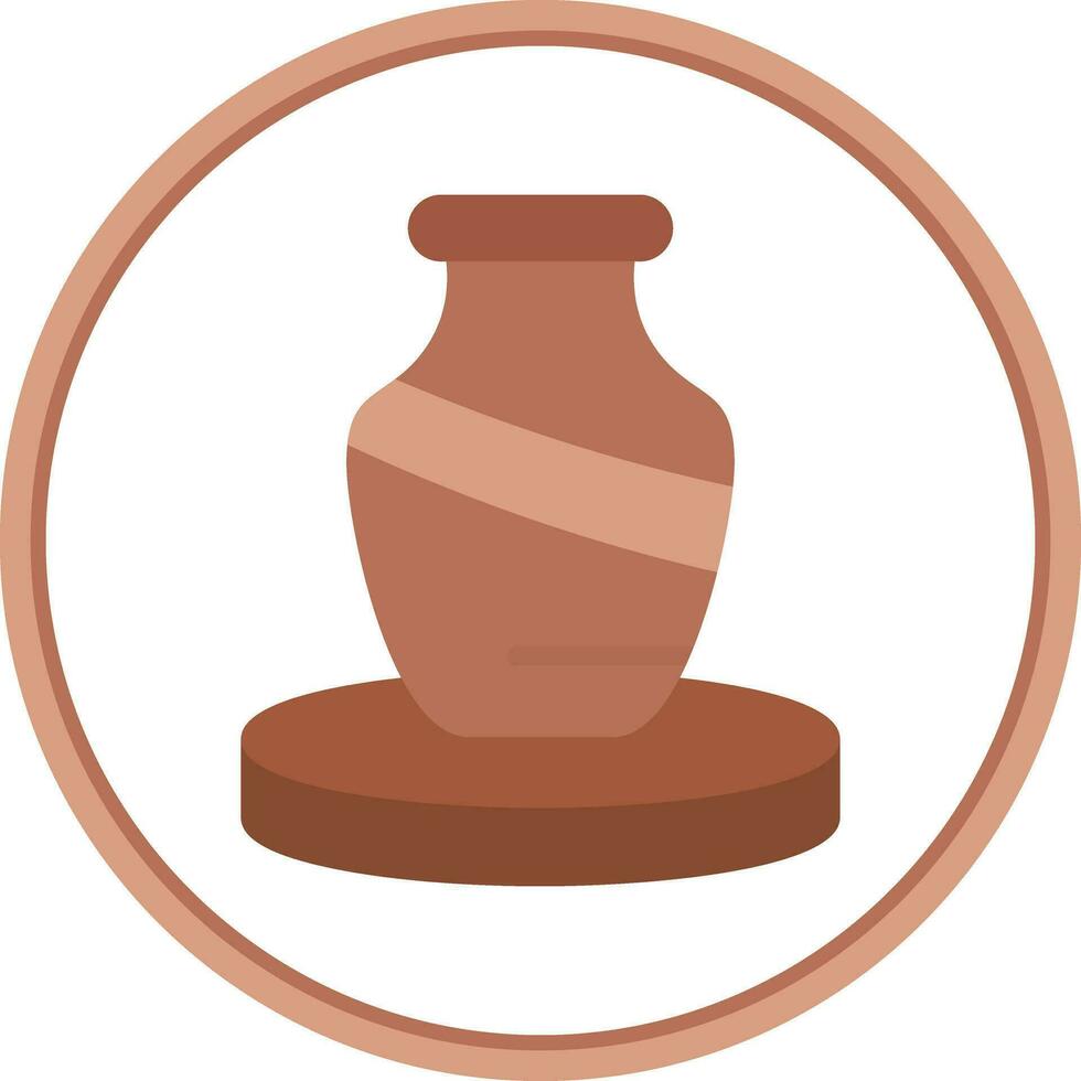 Pottery Vector Icon Design