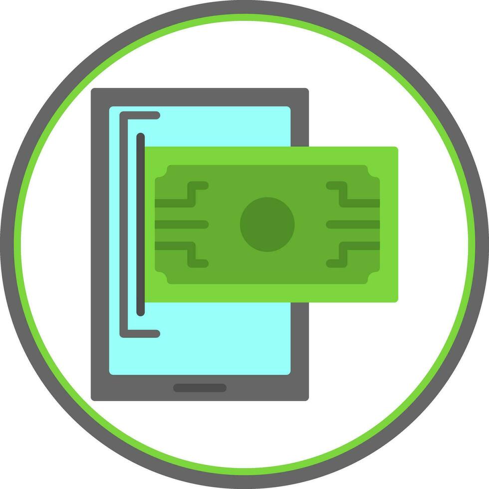 Digital wallet Vector Icon Design
