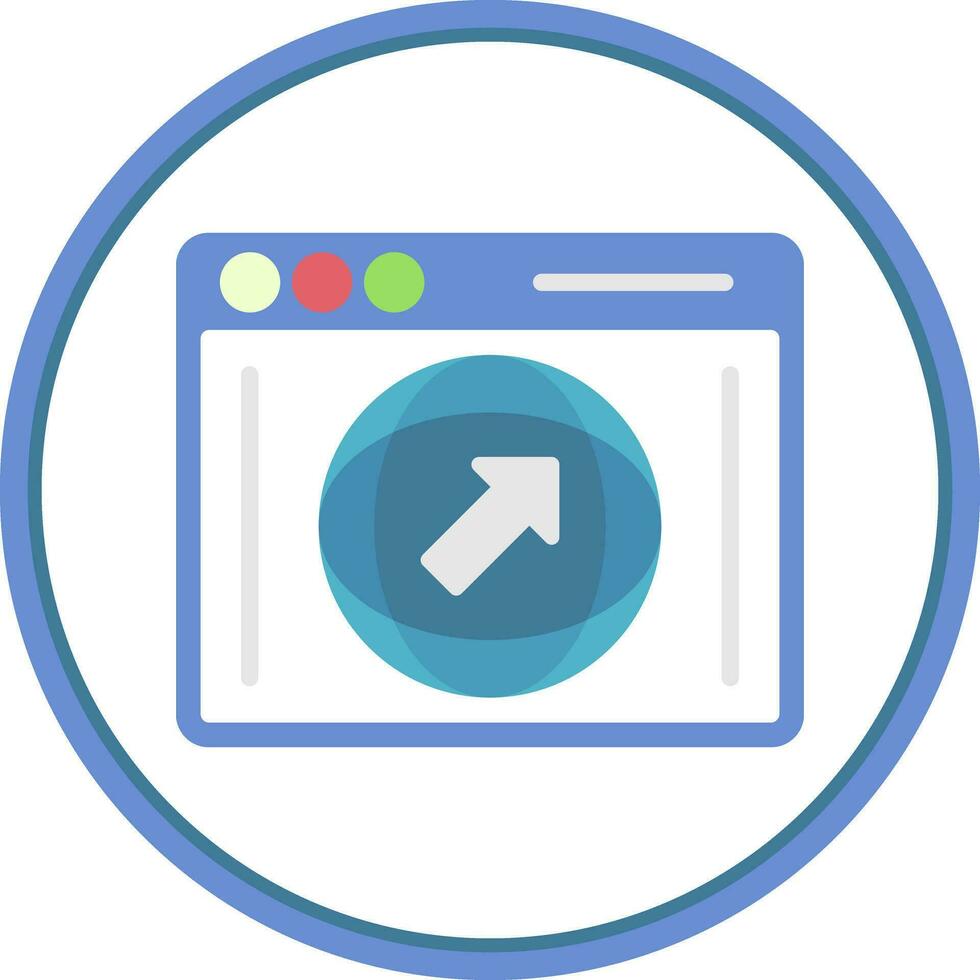 Website Vector Icon Design
