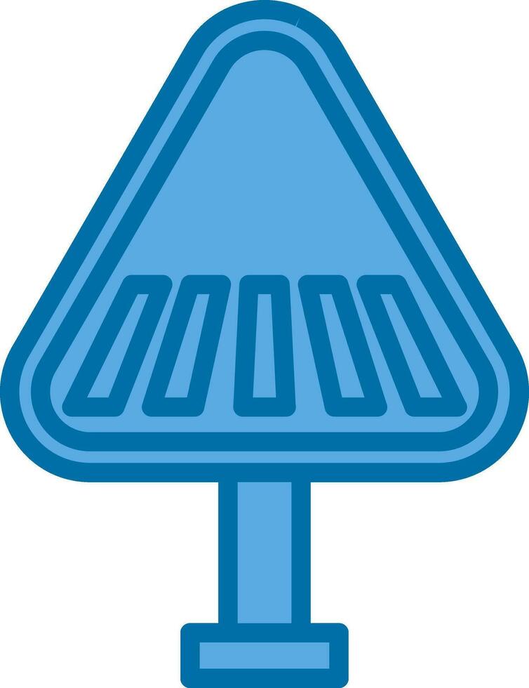 Pedestrain Crossing Vector Icon Design