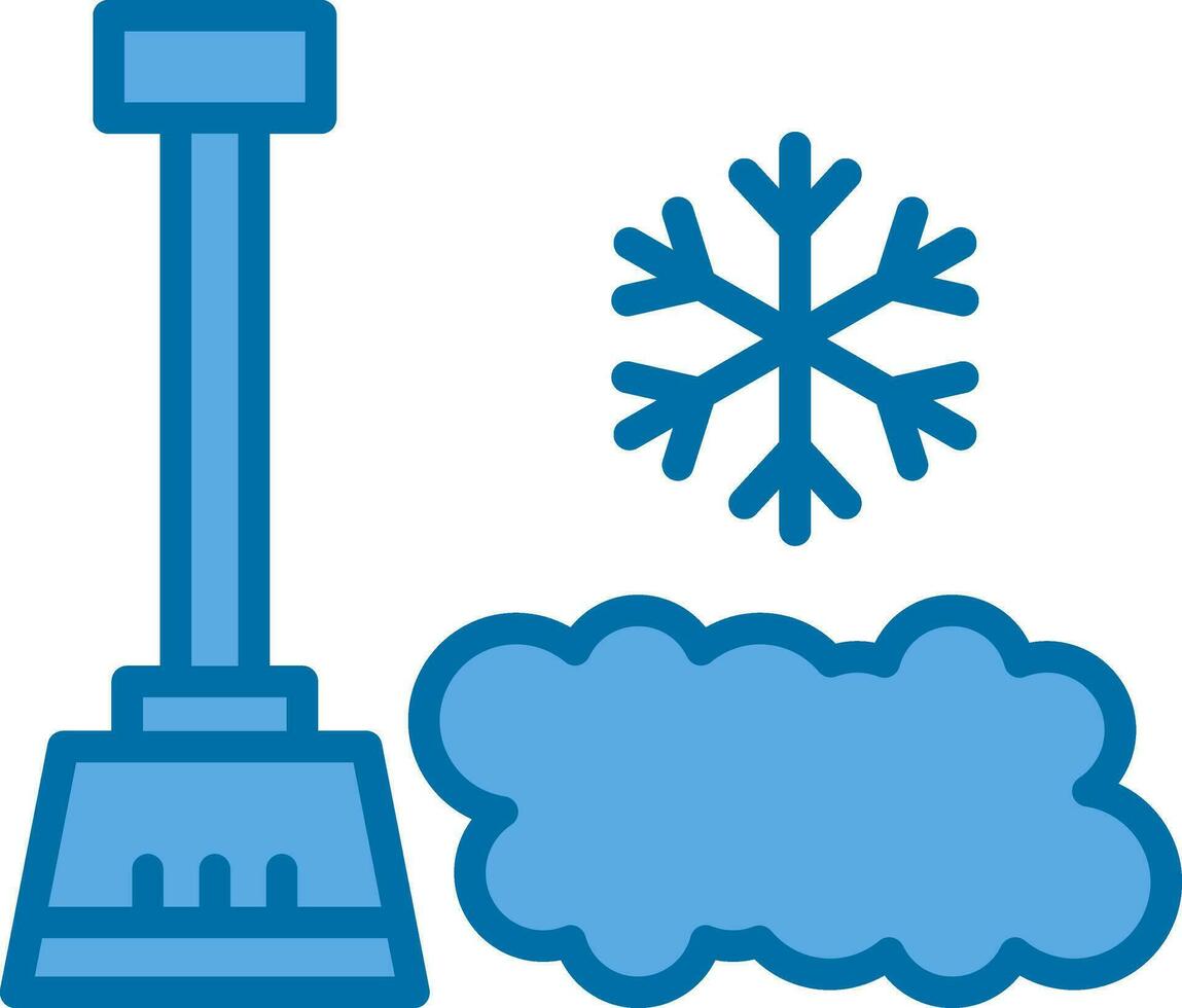 Snow shovel Vector Icon Design