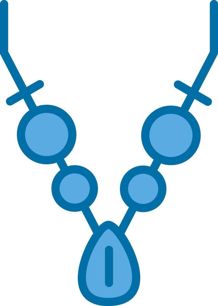 Necklace Vector Icon Design