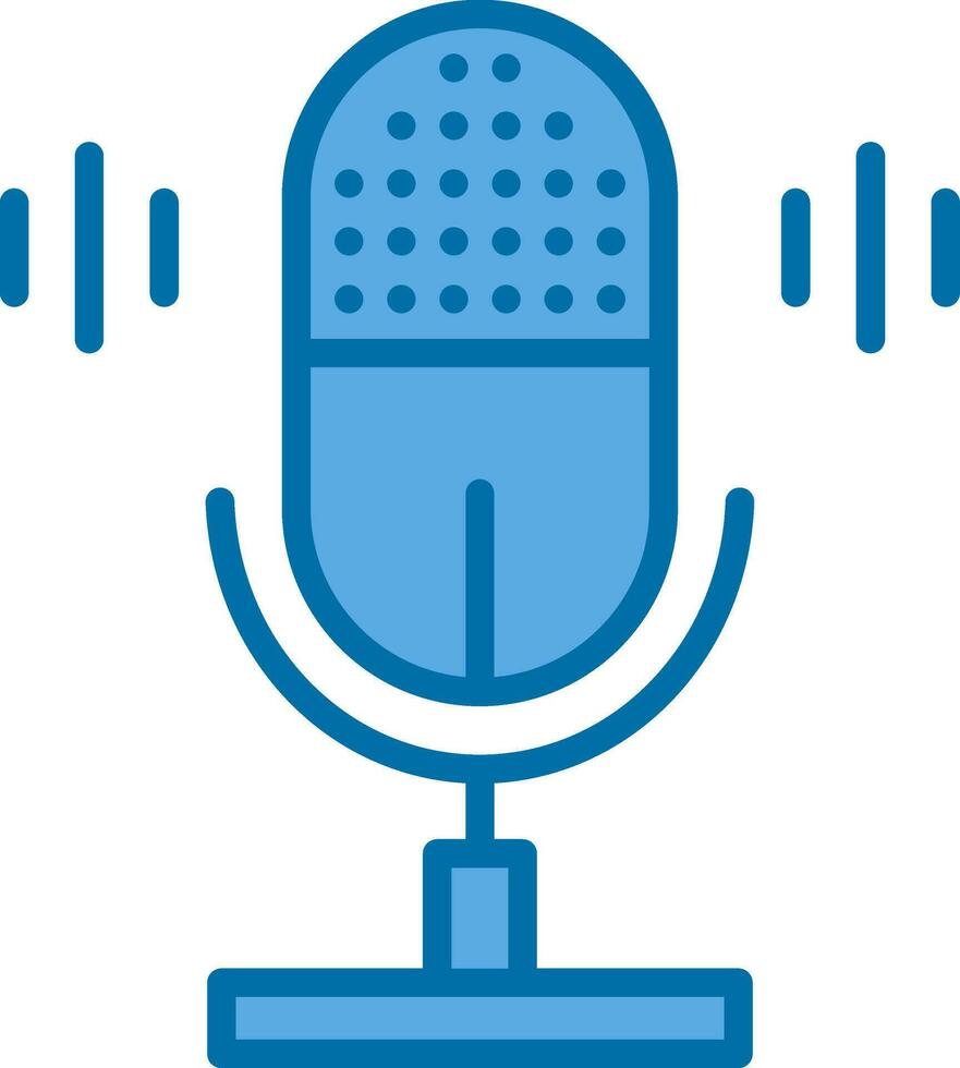 Audio recorder Vector Icon Design