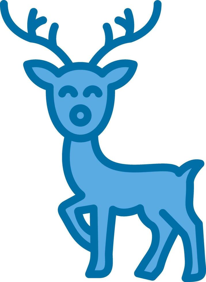 Reindeer Vector Icon Design