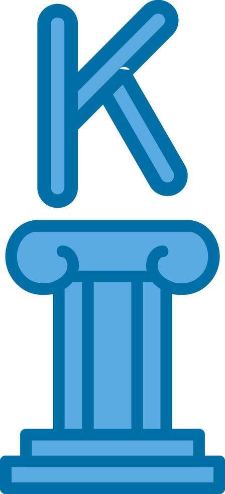 Kappa Vector Icon Design
