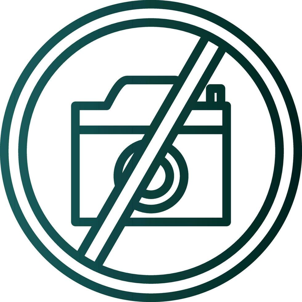 No Photos Vector Icon Design