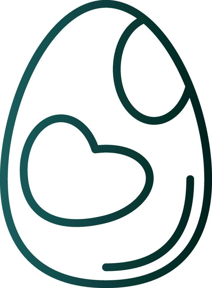 Dinosaur egg Vector Icon Design