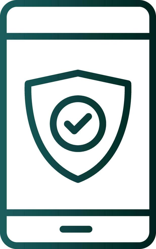Phone Protect Vector Icon Design