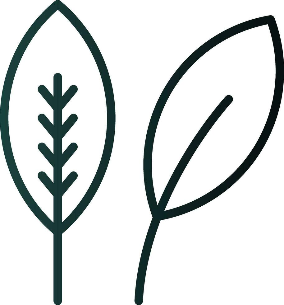 Leaf Vector Icon Design