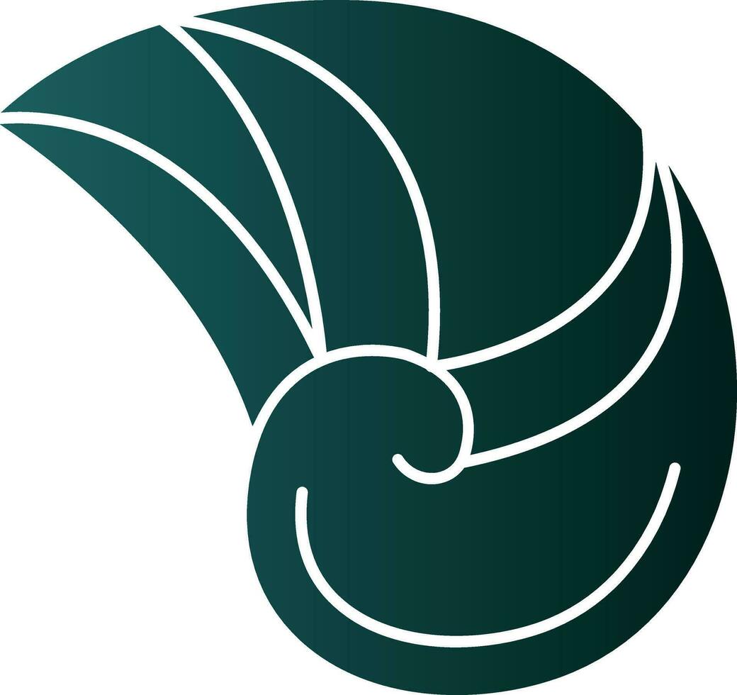 Nautilus Vector Icon Design