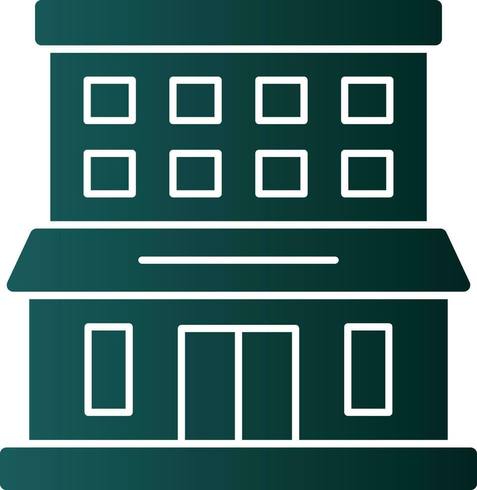 Office Building Vector Icon Design