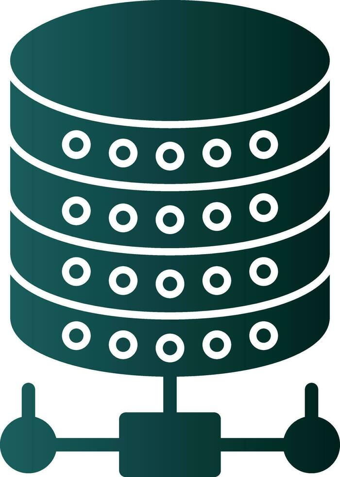 Database Vector Icon Design