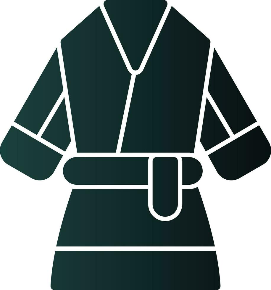 diseño de icono de vector de kimono