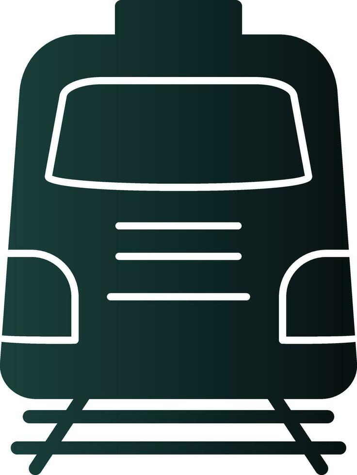 diseño de icono de vector de tren