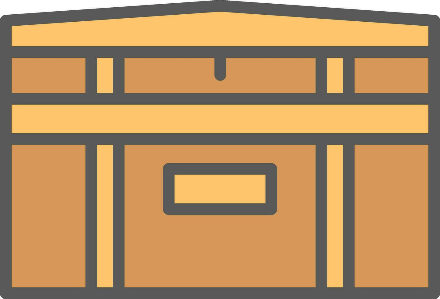 Trunk Vector Icon Design