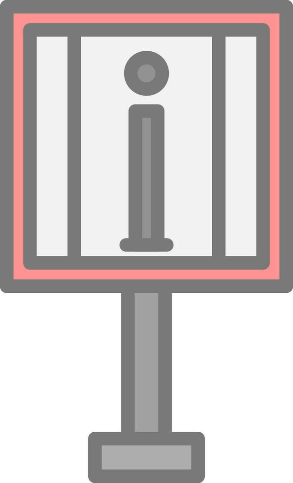 Information Point Vector Icon Design