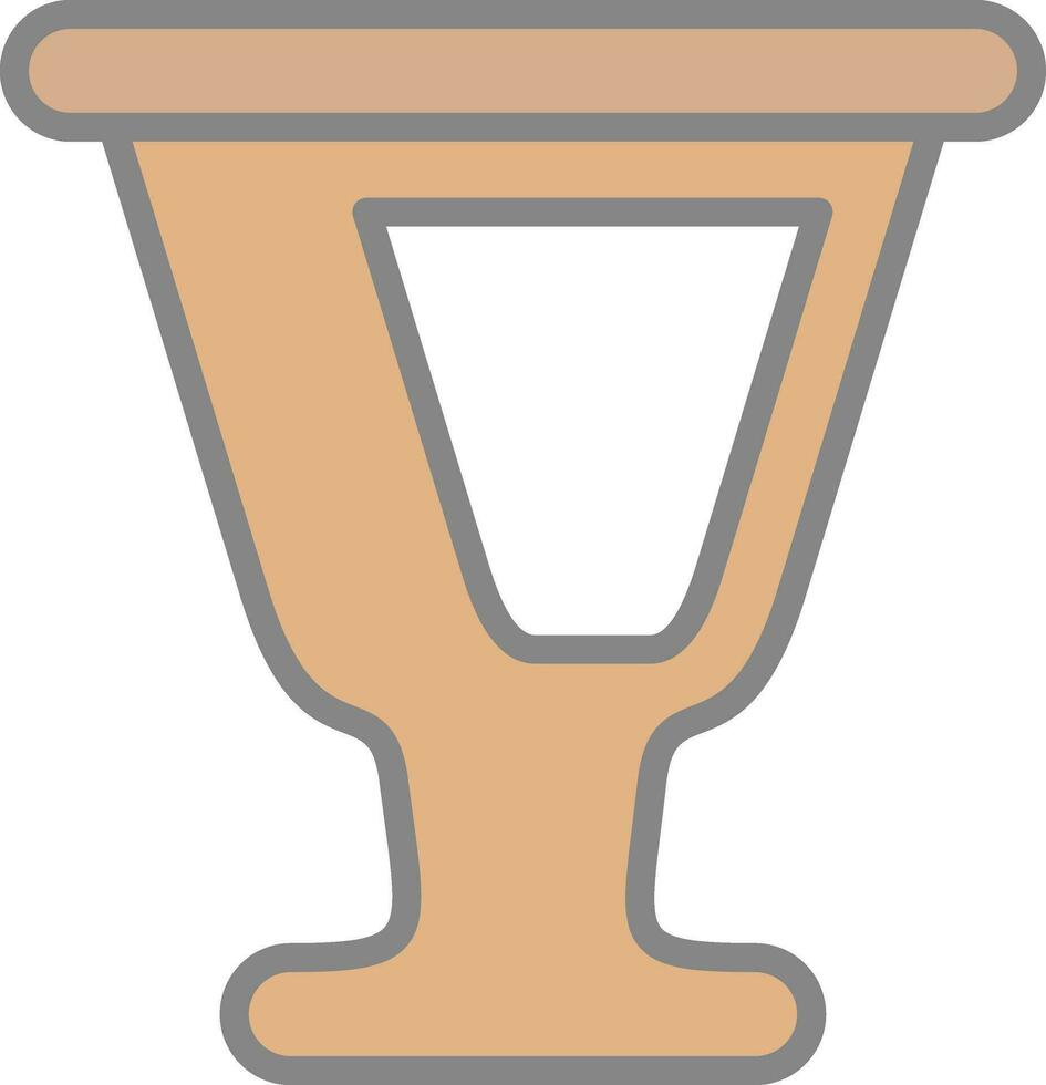diseño de icono de vector de taza