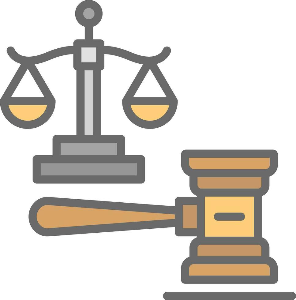 Court Vector Icon Design