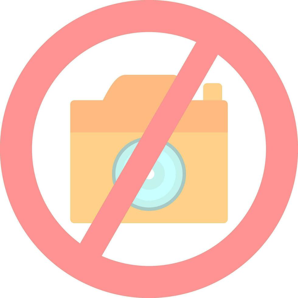 No Photos Vector Icon Design