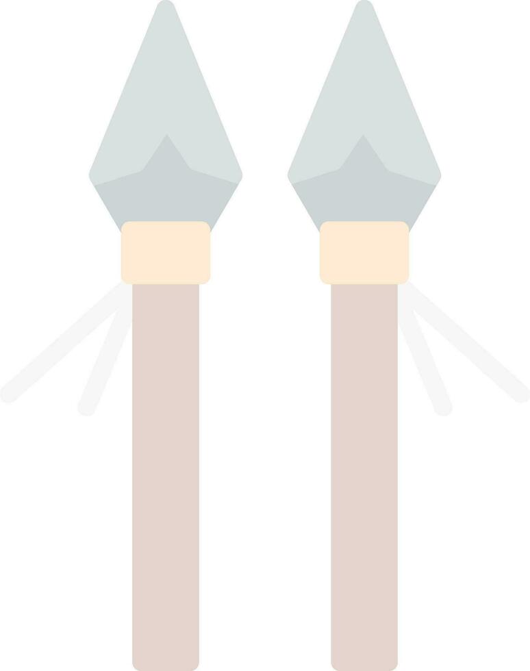 Spear Vector Icon Design
